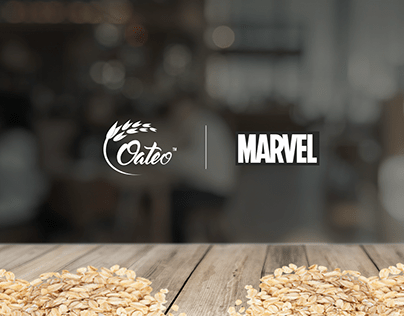 Oateo x MARVEL (Product packaging Design)