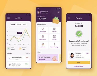 Digital Payment | Mobile App | UI Design