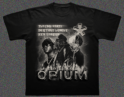 Graphic Tee project - OPIUM
