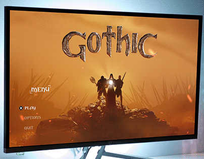 Gothic (Game menu UI remade)