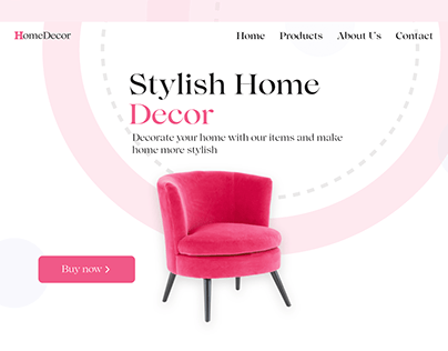 Home Decore E-commerce Website