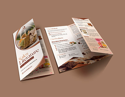 Corporate Business Trifold brochure Design