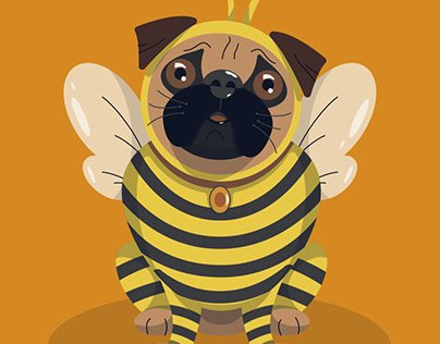 Pug “Bee”