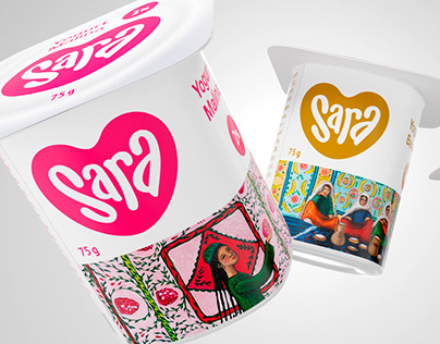 Sara art packaging design