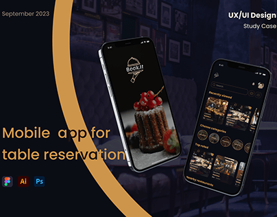 Mobile app for table reservation