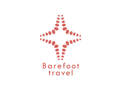 Logo identity_Barefoot travel