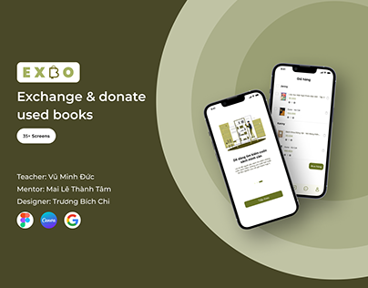 Project thumbnail - EXBO - EXCHANGE &DONATE USED BOOK APPLICATION