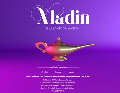 Interactive fairy tale "Aladin"