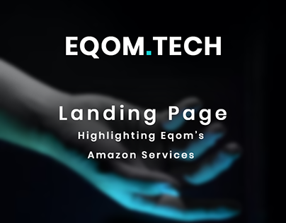 Landing Page - Highlighting Eqom's Amazon Services