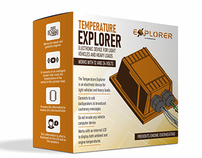 Temperature Explorer Packaging Box Design