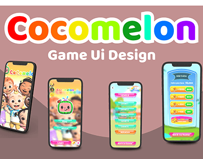 Cocomelon Game App Ui Design | Game Ui | Cocomelon
