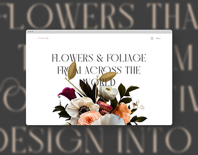 Floral Store Concept