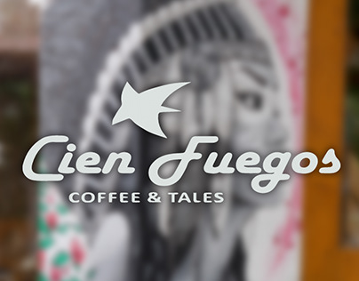 Cien Fuegos Coffee Shop Murals and Catalog Design