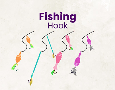 Fishing Hook Bundle Art