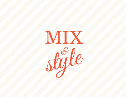 Mix & Style - Fashion Mobile App | User Interface