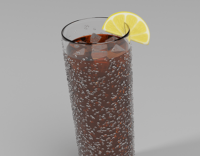 Blender | Glass of soda