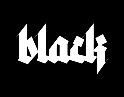 Blackletter Typeface