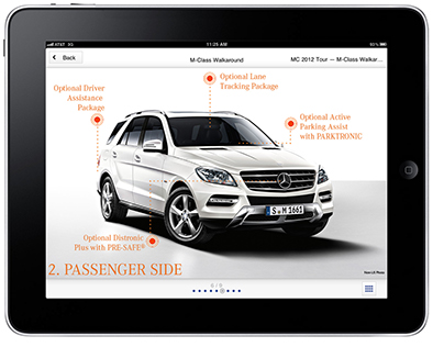 Mercedes Benz iOS App & Quizzes