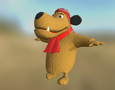Muttley Low Poly