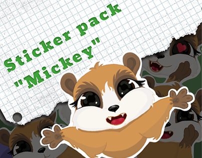 Sticker pack "Mickey"