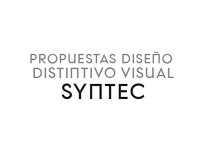 Rediseño Distintivo visual Syntec. Proyecto personal