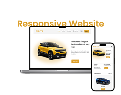 Rento - Car Rental Responsive Website