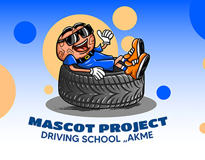 DRIVING SCHOOL "AKME" Mascot Project