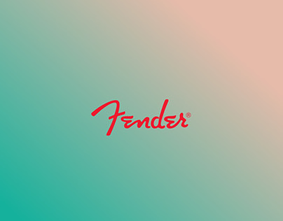 Fender Website UI Concept