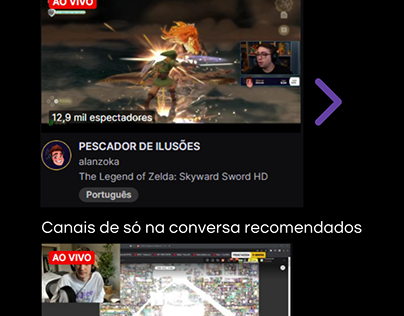 Redesign Twitch