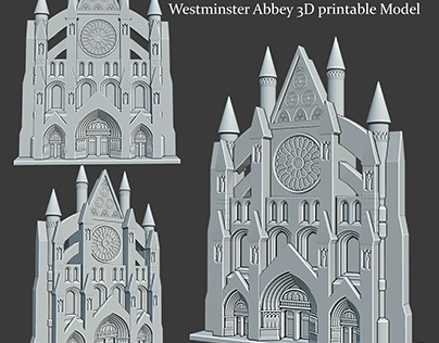 3d printable western Abbey