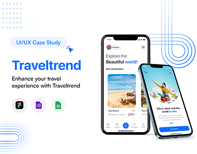 Travel App UX case study
