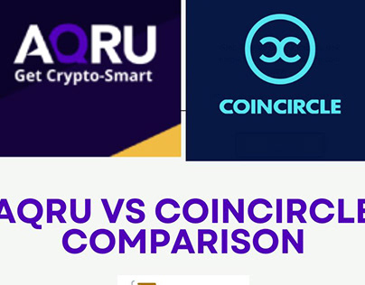 Aqru Vs CoinCircle Comparison - CoinCrop.com