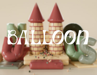 Balloon | by 3d typography Domestika course