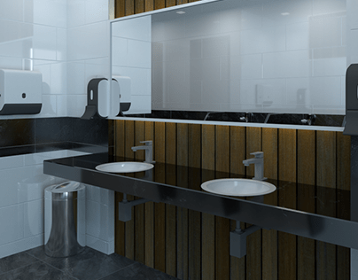 Bathroom rendering