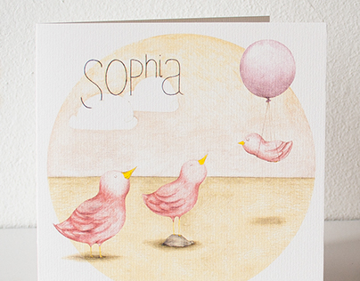 Birth card Sophia