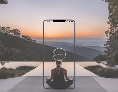 Project thumbnail - Relax - Meditation app - iOS Presentation