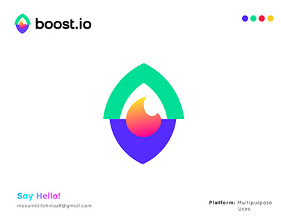 boost logo, ai logo, assist, cleaner, speed, fire logos