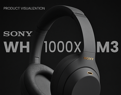PRODUCT VISUALIZATION Sony Wh1000XM3