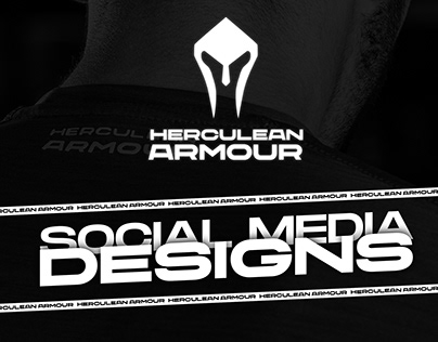 Herculean Armour | Social Media Designs