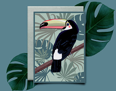 Toucan postcard