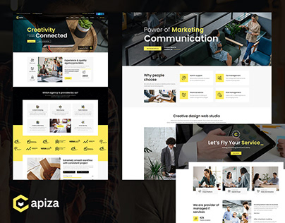 Capiza - Creative Agency WordPress Theme