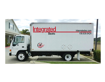 Integrated Electric Box Truck Graphics