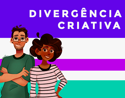 Divergência Criativa - Ilustrações para o podcast