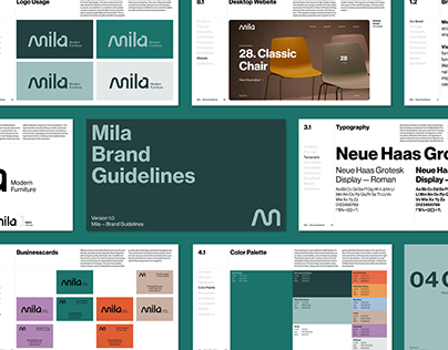 Mila — Brand Guidelines Template