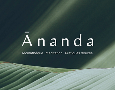 Ananda aromatherapy & yoga space / Visual identity