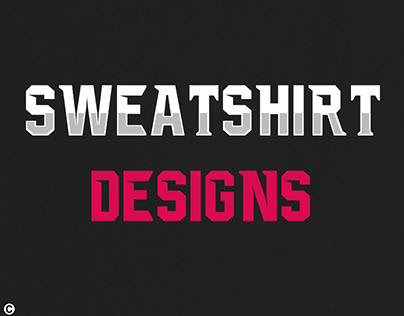 Jersey and sweatshirt Designs