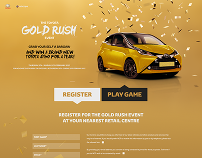 Toyota - Gold Rush Event