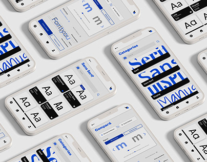 Fontyou | APP tipográfica | UI design