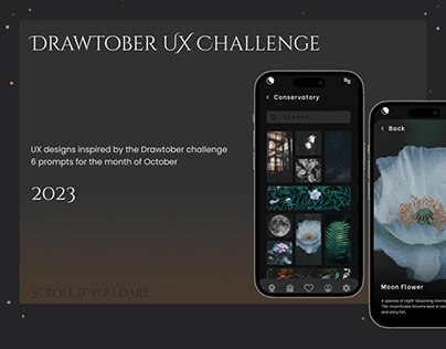 Drawtober UX Challenge