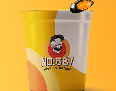 No:687 Mussle & Hotdog, Logo & Corporate Identity